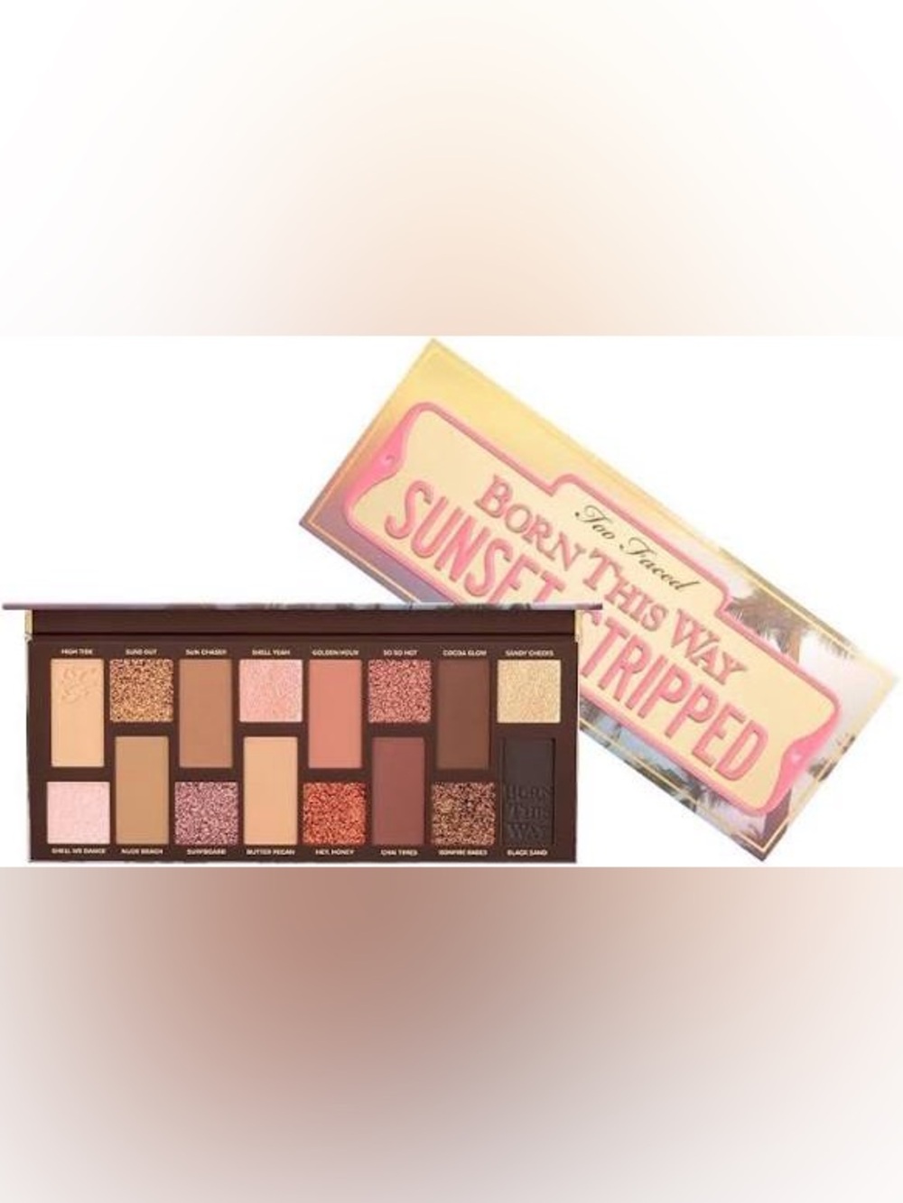 Too Faced Born This Way Sunset Stripped Eyeshadow Palette, New